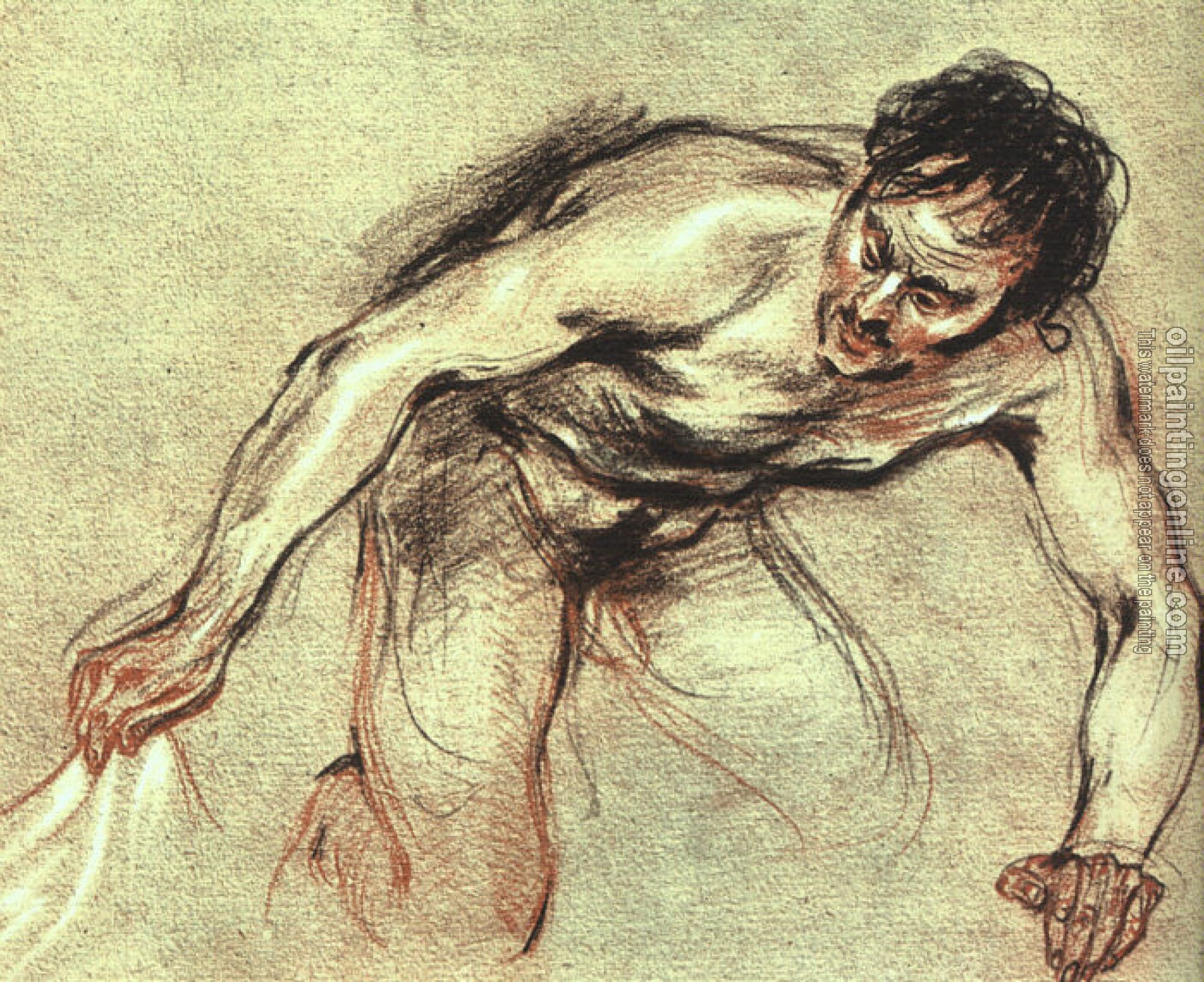 Watteau, Jean-Antoine - oil painting